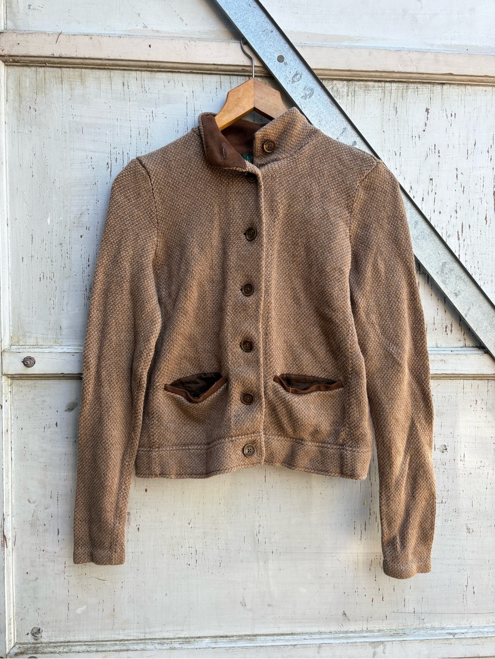 Vintage Lauren Ralph Lauren Brown Blazer Button Up Women’s Jacket Size M